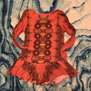 Free People Tops - Free People Tunic open back Free People Tops - Free People Tunic open back